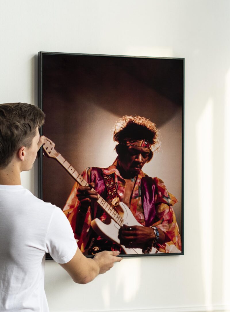 Jimi Hendrix Personality Poster 1980