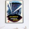 vintage American Airlines travel poster