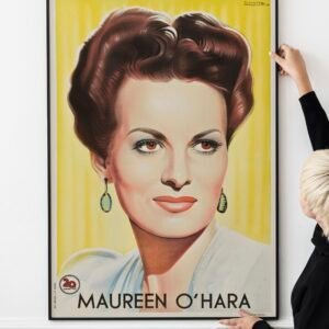 Maureen O'Hara Publicity Personality Poster