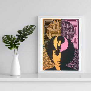 vintage bob Dylan concert poster