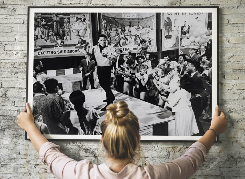 1964 Elvis Presley in Roustabout Personality Poster