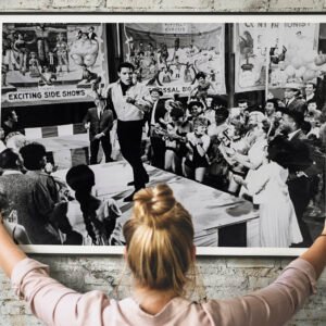 1964 Elvis Presley in Roustabout Personality Poster