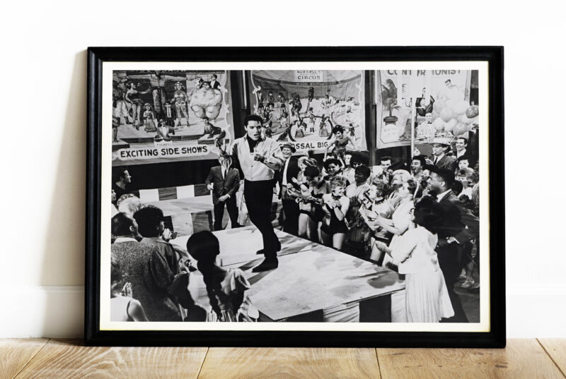 1964 Elvis Presley in Roustabout Personality Poster