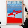 Donavon Frankenreiter Surf Poster Catalina Island Concert Poster