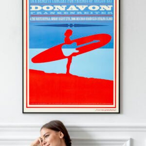 Donavon Frankenreiter Surf Poster Catalina Island Concert Poster