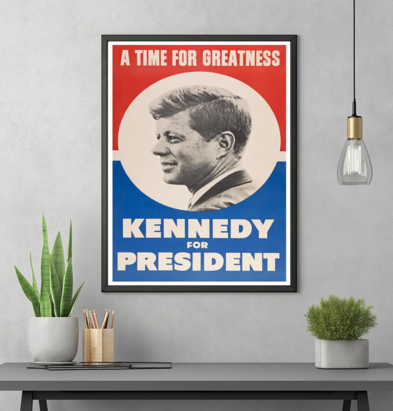 John F. Kennedy Campaign Poster