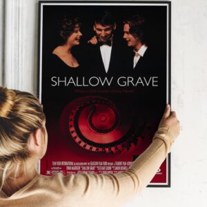 Shallow Grave Ewan McGregor 1995 Movie Poster