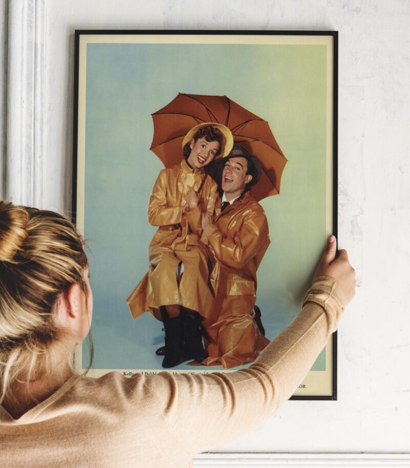 Singin' in the Rain Movie Poster Gene Kelly, Debbie Reynolds