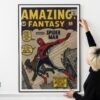 Spider-Man Comic Book Poster 1962
