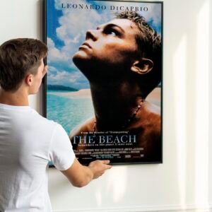 The Beach / Leonardo Dicaprio 2000 Movie Poster