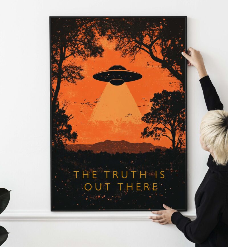 THE TRUTH IS OUT THERE X Files Alternative Poster