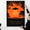 THE TRUTH IS OUT THERE X Files Alternative Poster