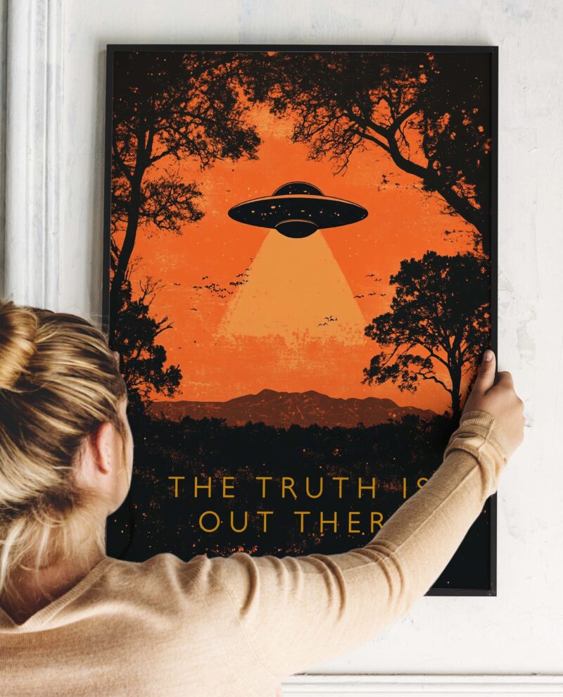 THE TRUTH IS OUT THERE X Files Alternative Poster