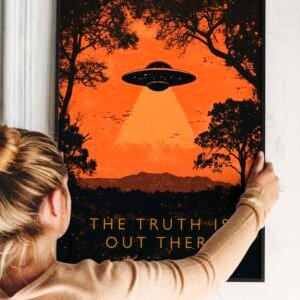 THE TRUTH IS OUT THERE X Files Alternative Poster