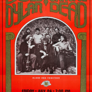 1970s Grateful Dead Psychedelic Concert Poster