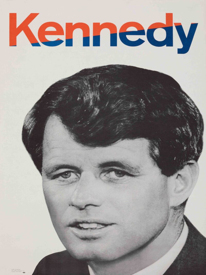 Robert Kennedy Poster – 1968 Vintage Presidential Campaign Print