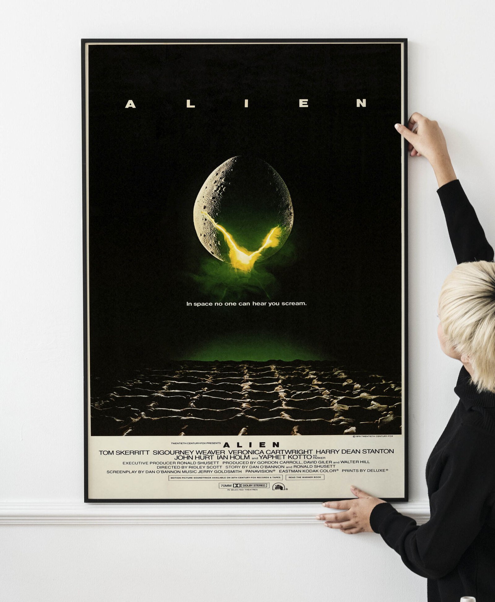 Alien 1979 with Sigourney Weaver Directed by Ridley Scott