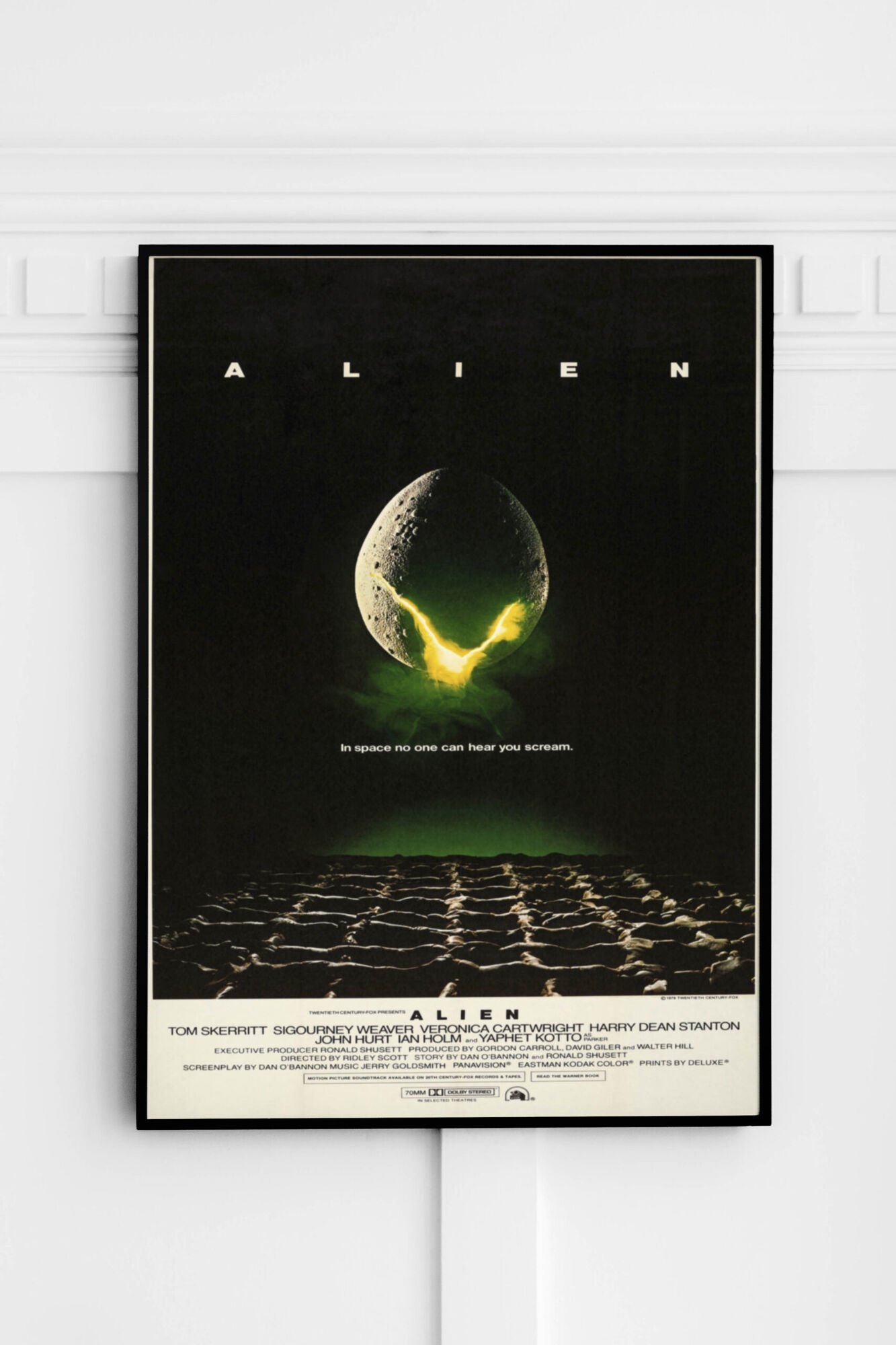 Alien 1979 with Sigourney Weaver Directed by Ridley Scott
