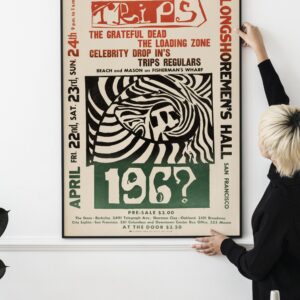 Grateful Dead 1966 Trips Festival Concert Poster
