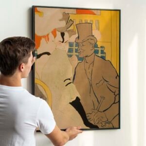 Toulouse Lautrec L'Anglais au Moulin Rouge, 1892 The English at the Moulin Rouge