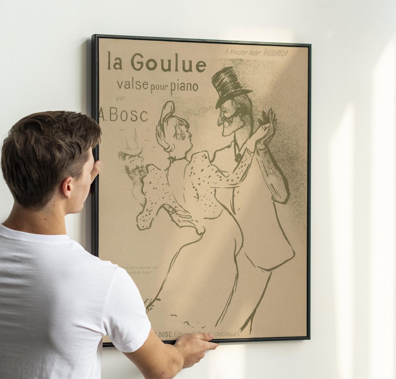 Toulouse Lautrec La Goulue valse pour piano 1897