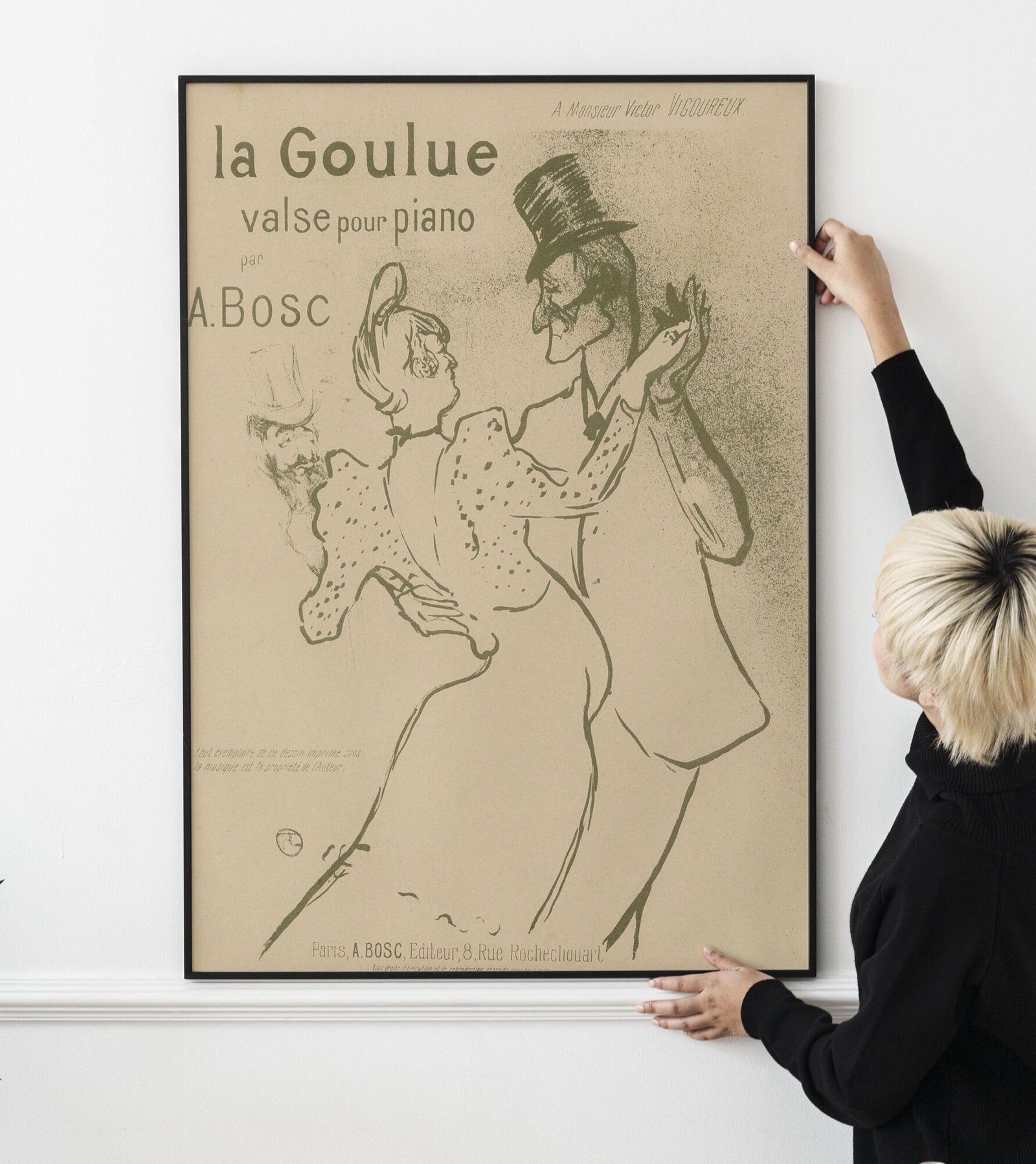 Toulouse Lautrec La Goulue valse pour piano 1897