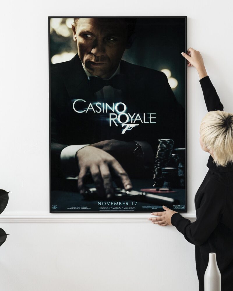 James Bond Casino Royale 2006 Movie Poster