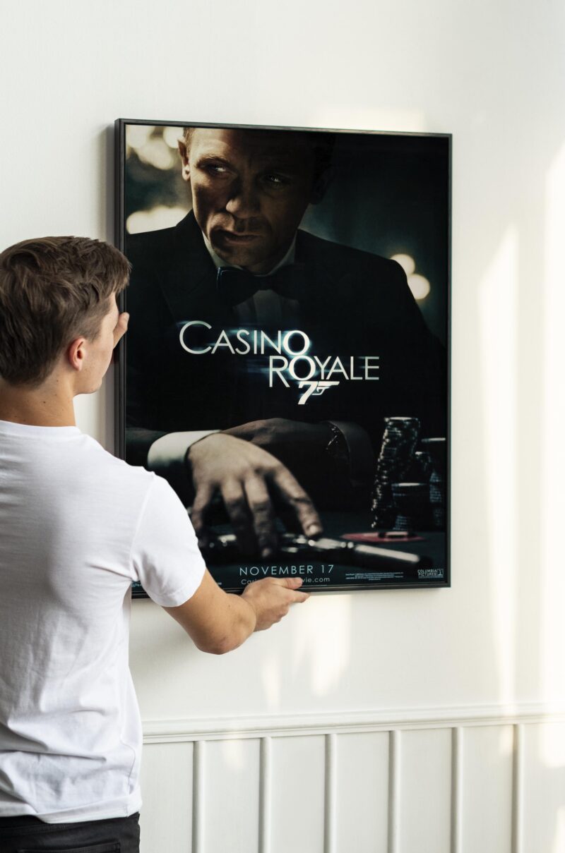 James Bond Casino Royale 2006 Movie Poster