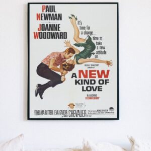 A New Kind of Love (1963) Poster – Classic Romantic Comedy Film