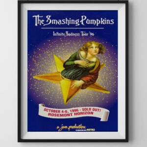 1996 Smashing Pumpkins Infinite Sadness Tour Poster