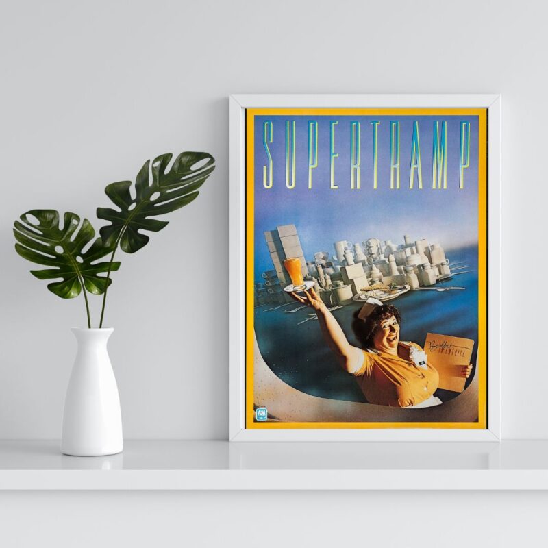 1979 Supertramp Breakfast in American Album Release Poster - Image 2