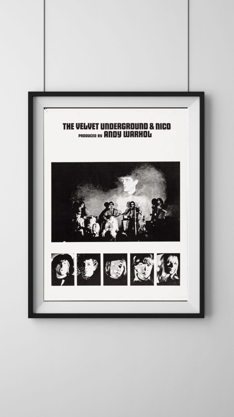 1967 The Velvet Underground & Nico Album Release Poster