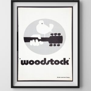 1969 Woodstock Festival Summer of Love Concert Poster