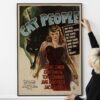 Cat people Vintage 1940s Horror Poster