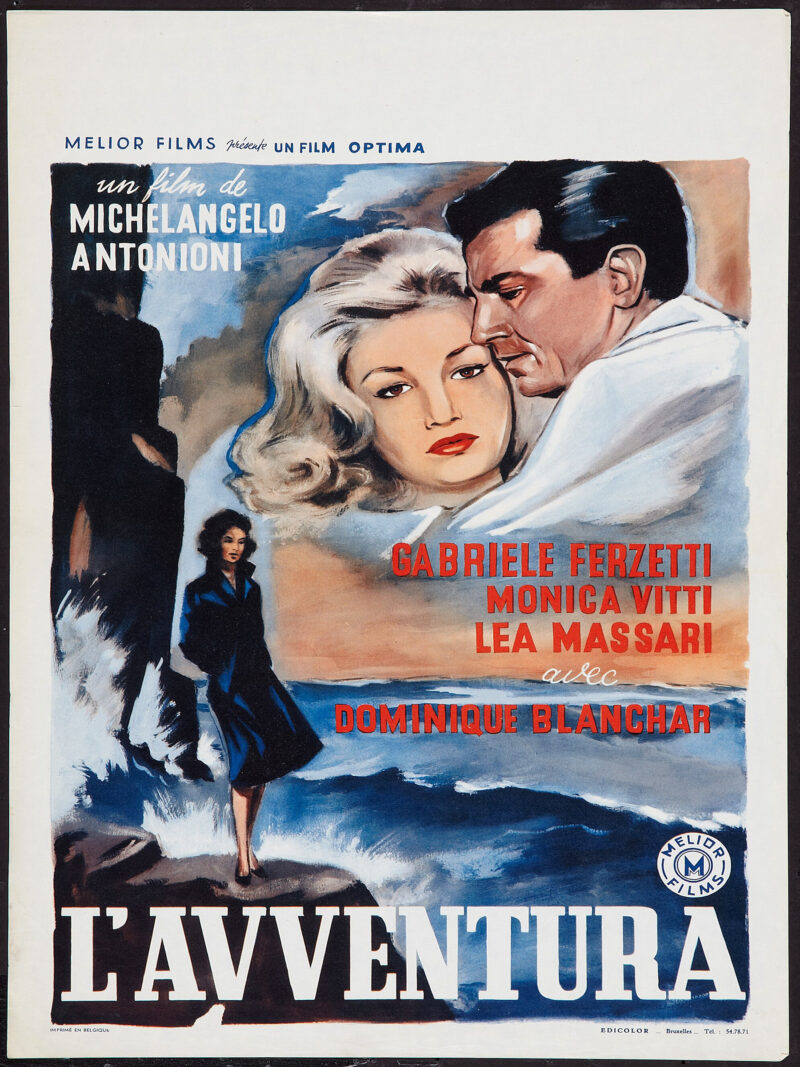 L’Avventura 1960 Poster – Classic Italian Movie Print by Michelangelo Antonioni - Image 2