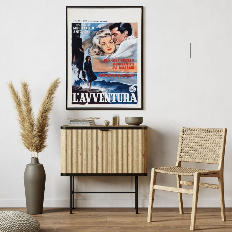 L’Avventura 1960 Poster – Classic Italian Movie Print by Michelangelo Antonioni - Image 3