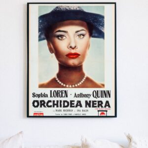 The Black Orchid (1959) Sophia Loren Movie Poster