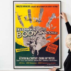 Invasion of the Body Snatchers (1956) Vintage Sci-Fi Movie Poster