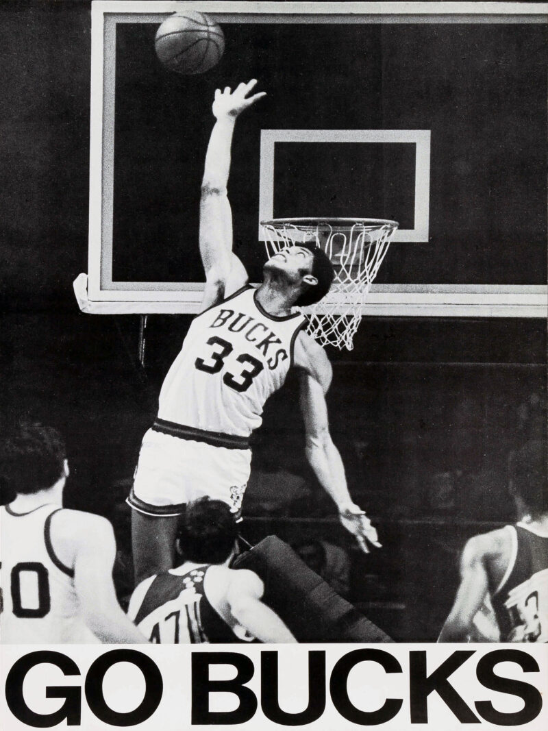 Retro College Basketball Poster – Go Bucks 1969 Team Print - Image 2