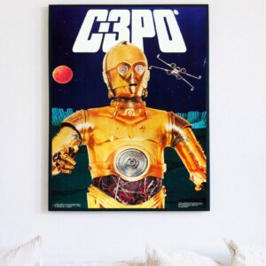 Star Wars C-3PO Memorabilia Movie Poster