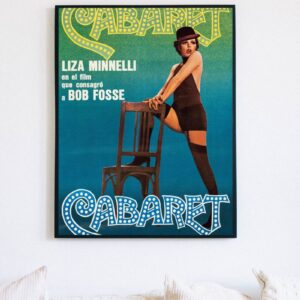 Cabaret (1972) Liza Minelli Musical Movie Poster