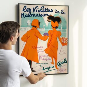 Les Violettes de la Malmaison 1929 Print – Vintage French Opera & Music Poster