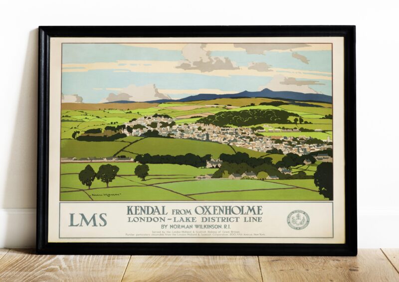 London, Midland, & Scottish Railway Company Travel Poster 1930
