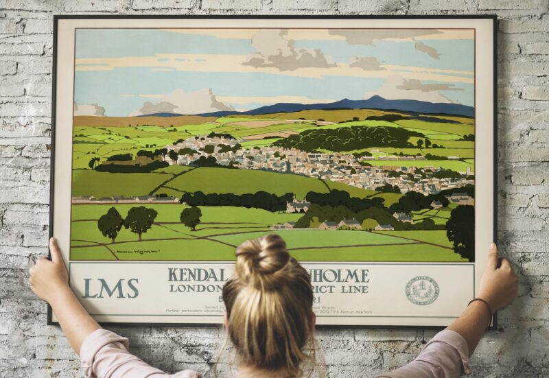 London, Midland, & Scottish Railway Company Travel Poster 1930