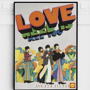 Psychedelic The Beatles 