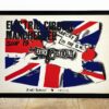 Sex Pistols Anarchy in the UK Tour Poster – 1976 Classic Punk Rock Print, Vintage Band Memorabilia