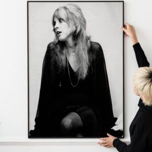 Stevie Nicks 70s Print Poster Print