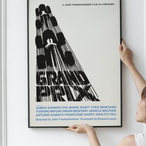 Grand Prix 1967 Movie Photographic Poster Print