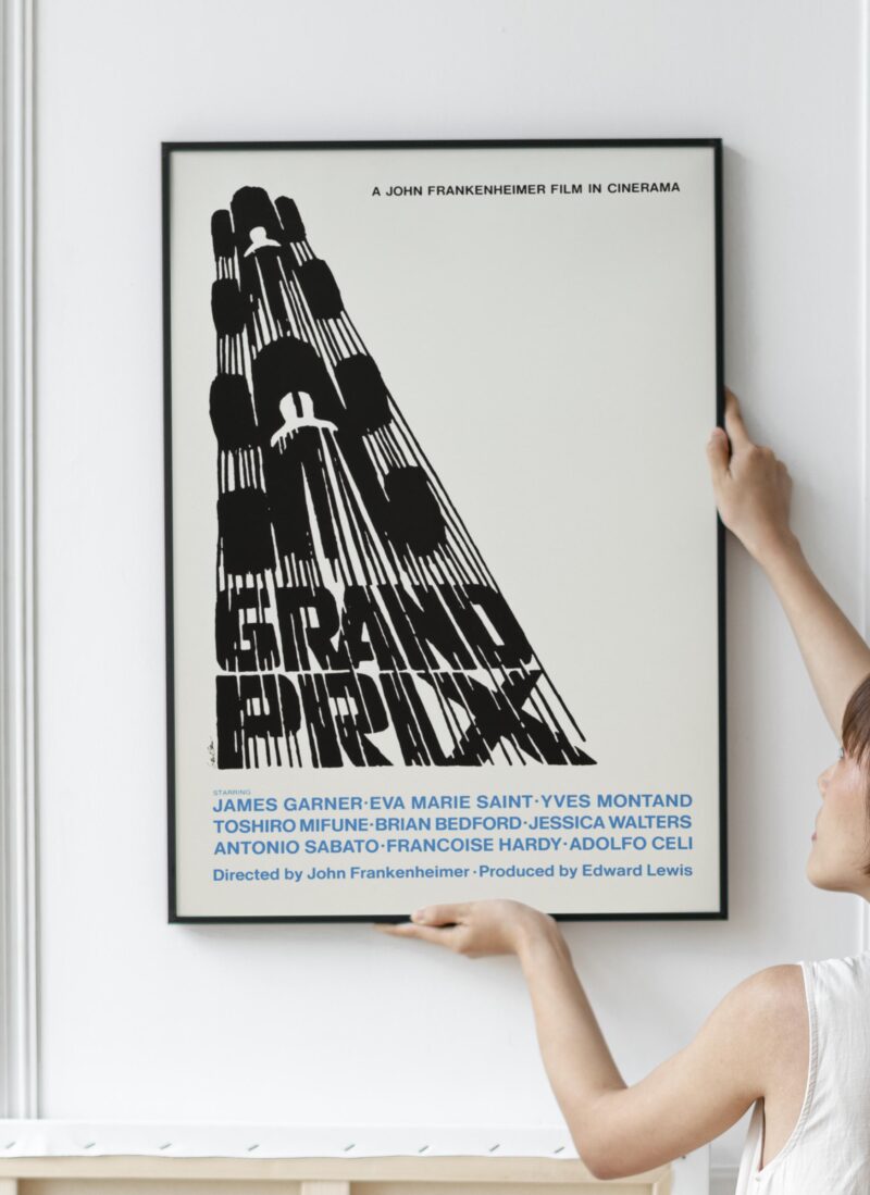 Grand Prix 1967 Movie Photographic Poster Print