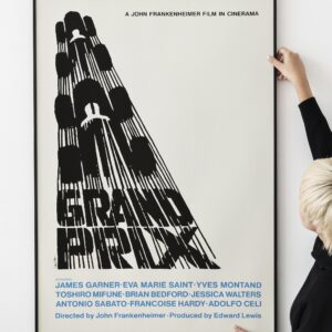 Grand Prix 1967 Movie Photographic Poster Print
